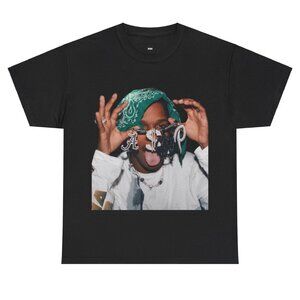 Asap Rocky Graphic Tee, Gift for Asap Rocky Fans, Vintage Graphic T-Shirt
